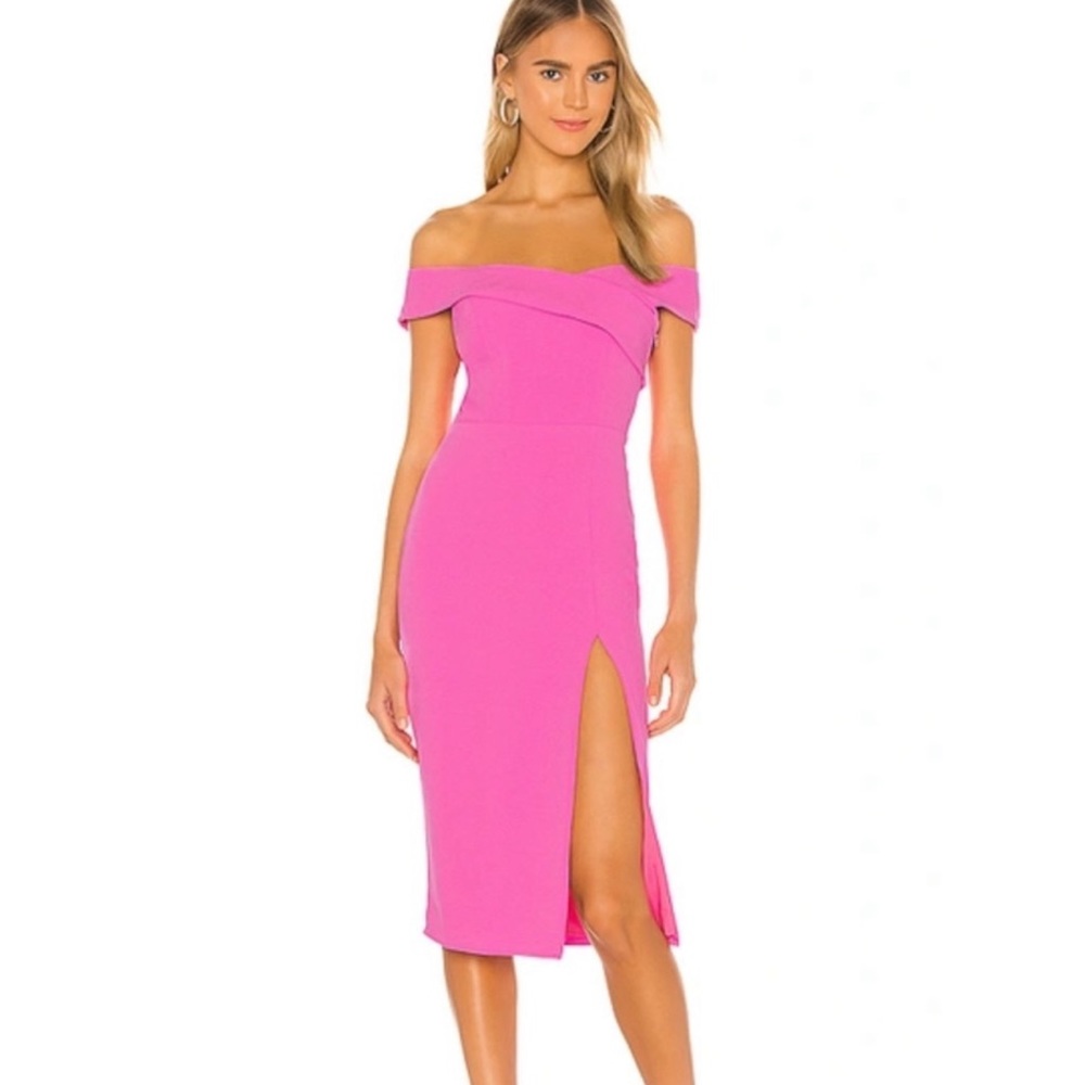 NBD Stacey Off the shoulder dress. NWT